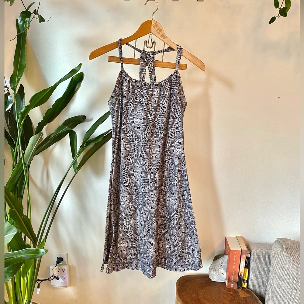 Geometric Prana Dress - Size M